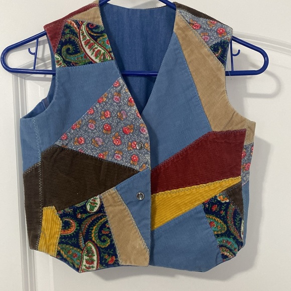 Reversible vintage vest - Picture 2 of 8